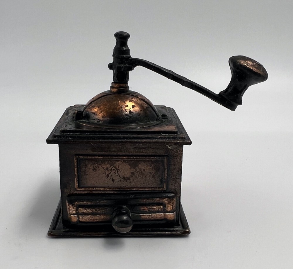 Vintage Brass Pencil Sharpener Coffee Grinder