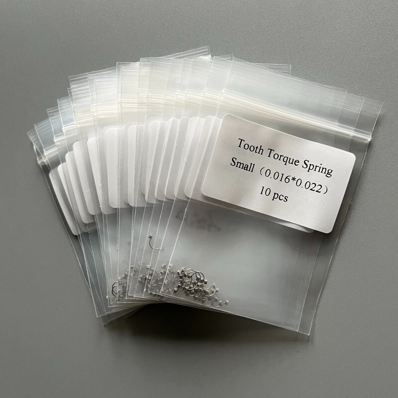 10pcs Dental Orthodontic Torquing Anterior Teeth Wire Torque Rectangular Spring