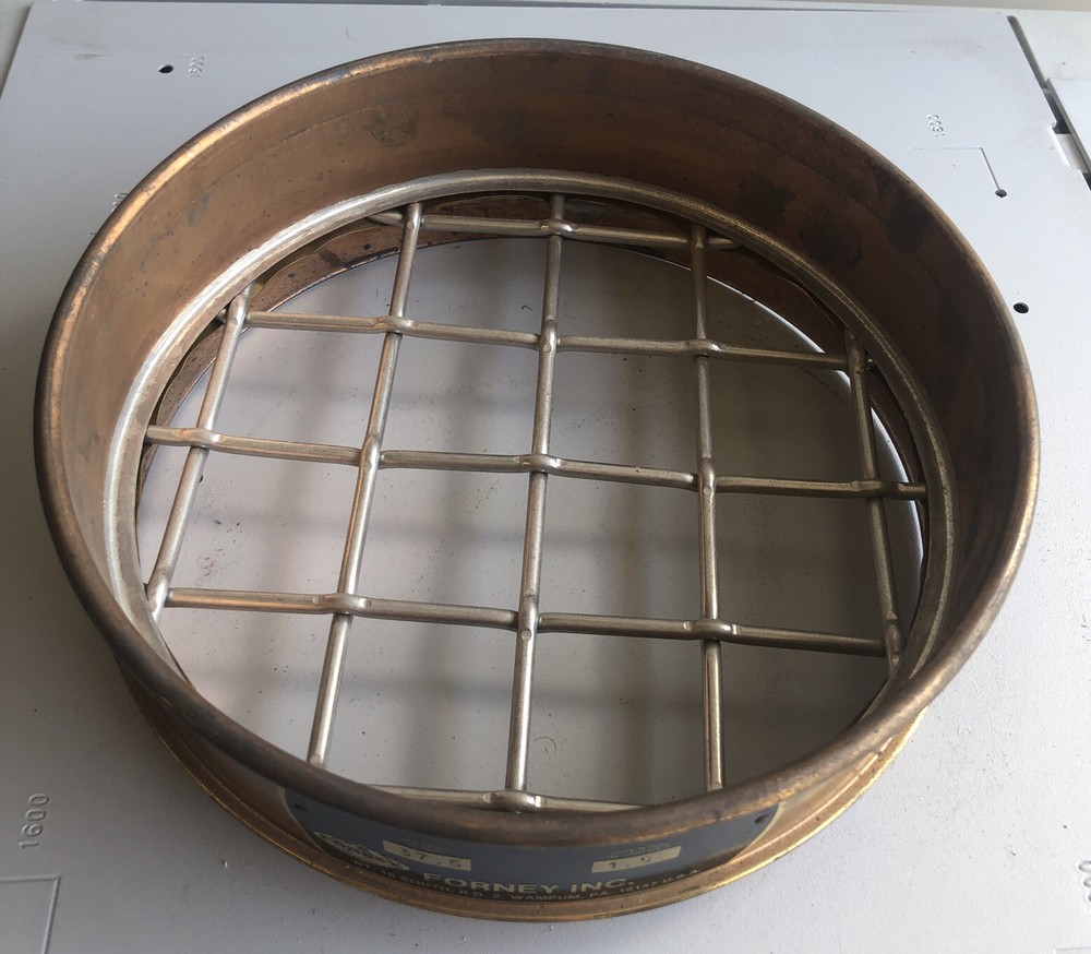 FORNEY 1.5"BS8F Test Sieve Opening 47.5mm/1.5” USA Standard Testing Sieve