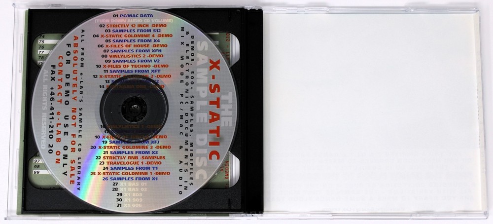E-Lab Strictly Twelve Inch Sample/Sound Library/Sampling Double CD
