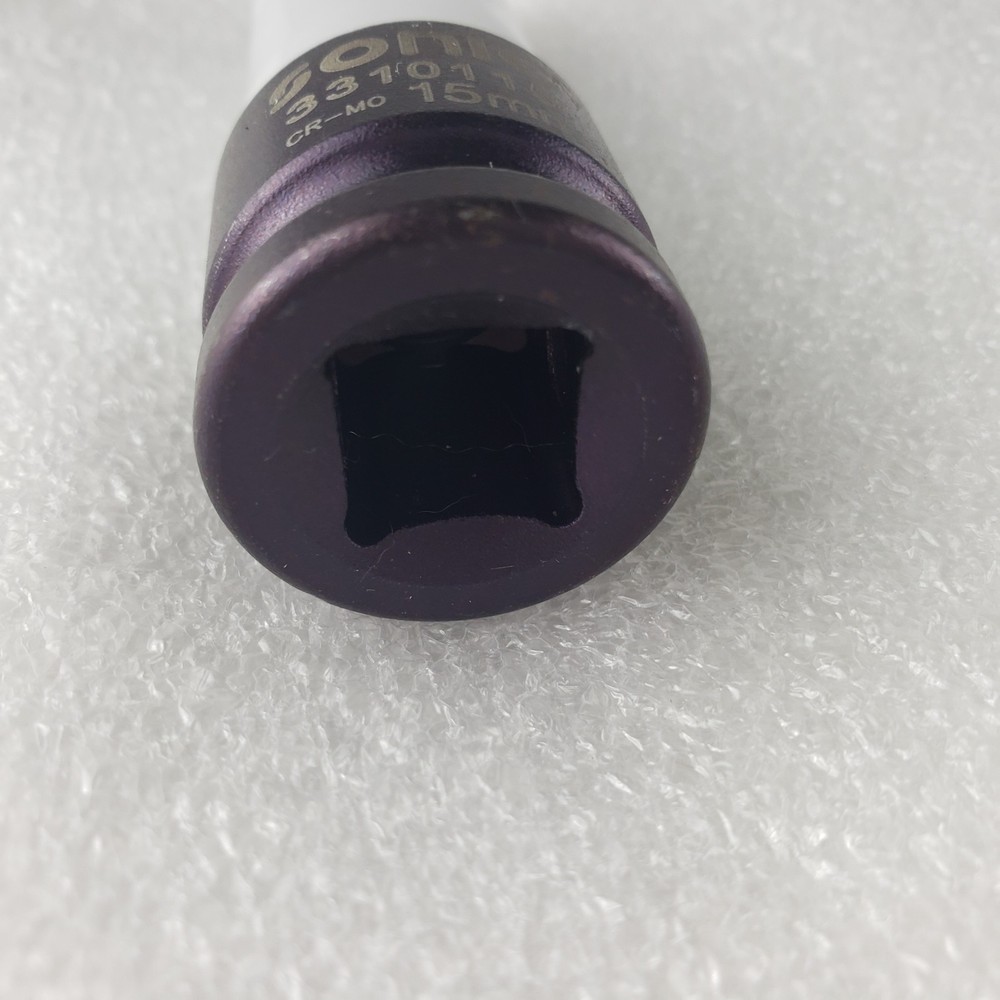 Sonic 3310115 Socket Standard Wheel Impact Socket 15mm CR-MO - Tool