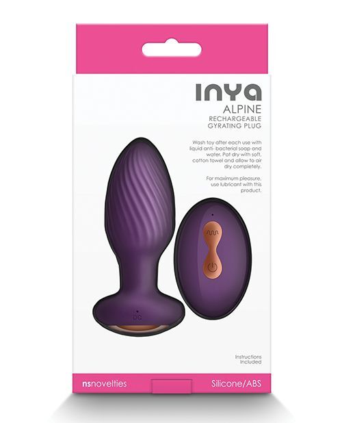 INYA Alpine Silicone Butt Plug Rechargeable