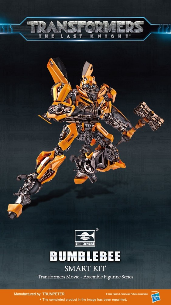 Transformers Bumblebee Camaro Figure Model Kit Pre Painted Model Kit