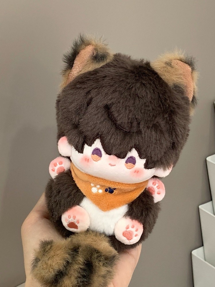 Plush Dools Bag Pendant Love and Deepspace Caleb Anime Stuffed Toy Keychain Gift
