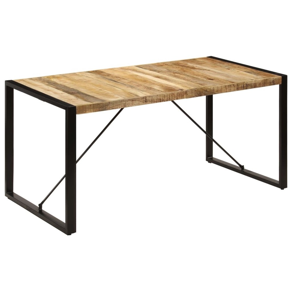 Dining Table Kitchen Table Dining Room Dinner Table Solid Mango Wood vidaXL