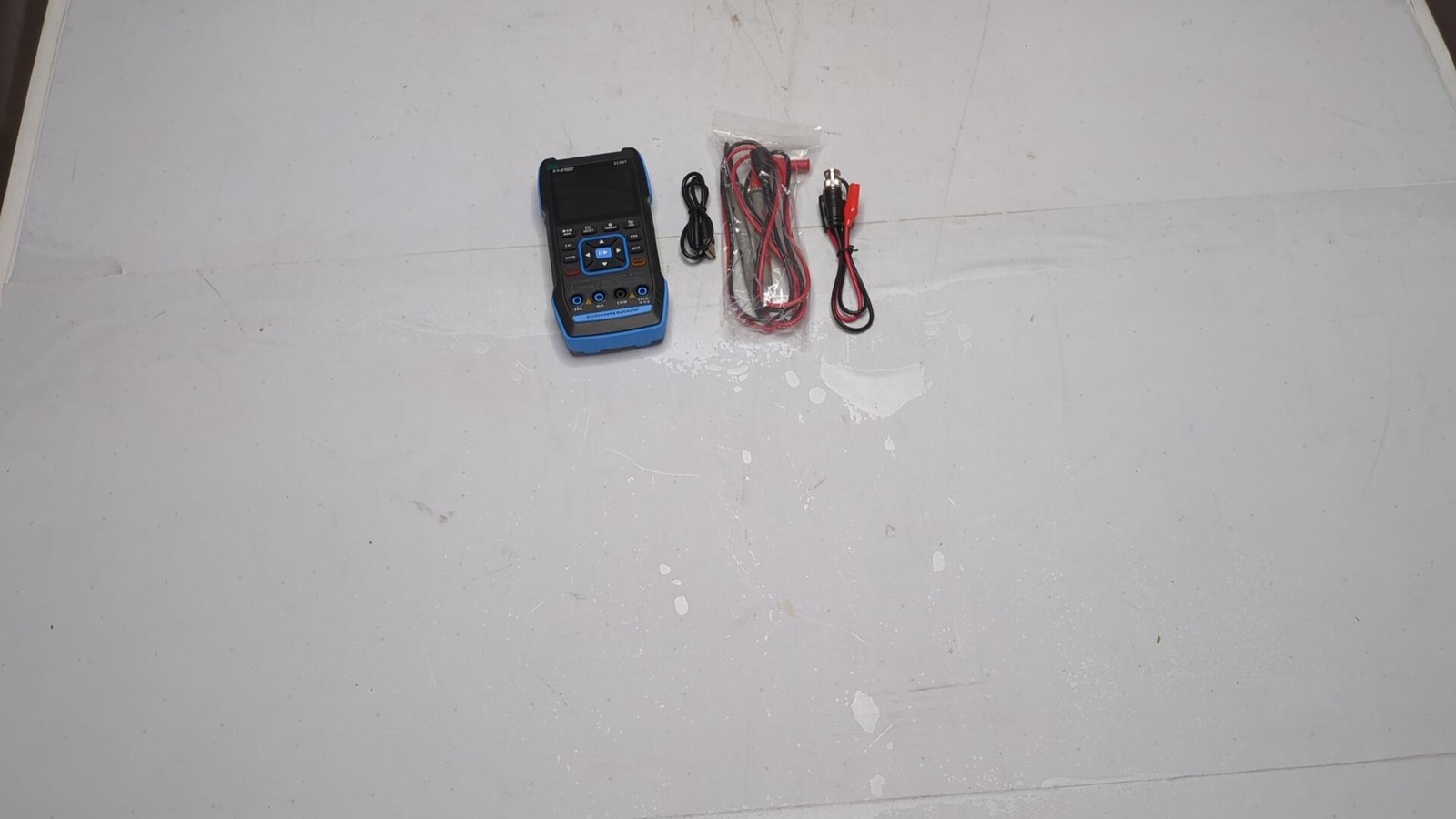 *MISSING ACC* Fnirsi 2c53t Upgraded Handheld Oscilloscope, 50mhz Bandwidth, 3in1