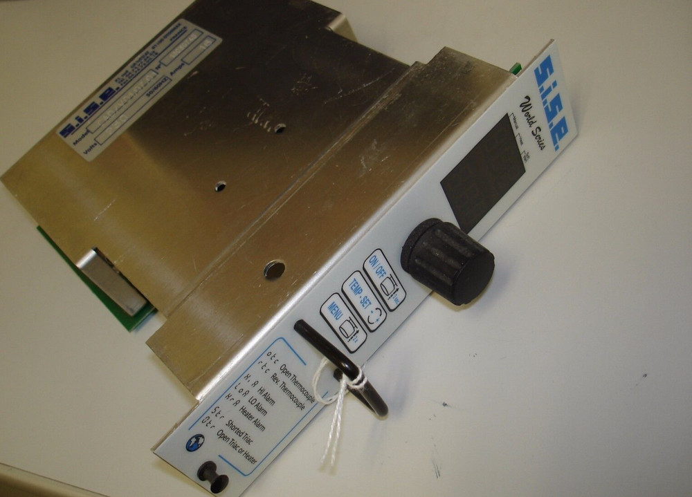 S.I.S.E. WORLD SERIES SINGLE ZONE TEMPERATURE CONTROL CAD/V01.07.01