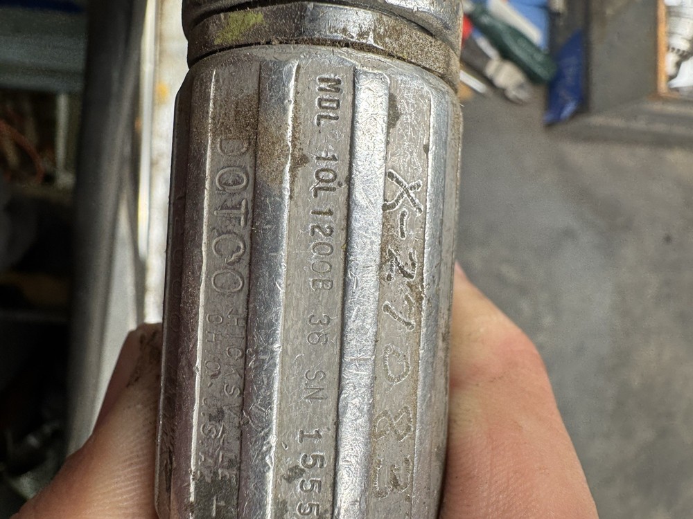 Dotco Angle Die Grinder MDL 10L1200B Tested Working