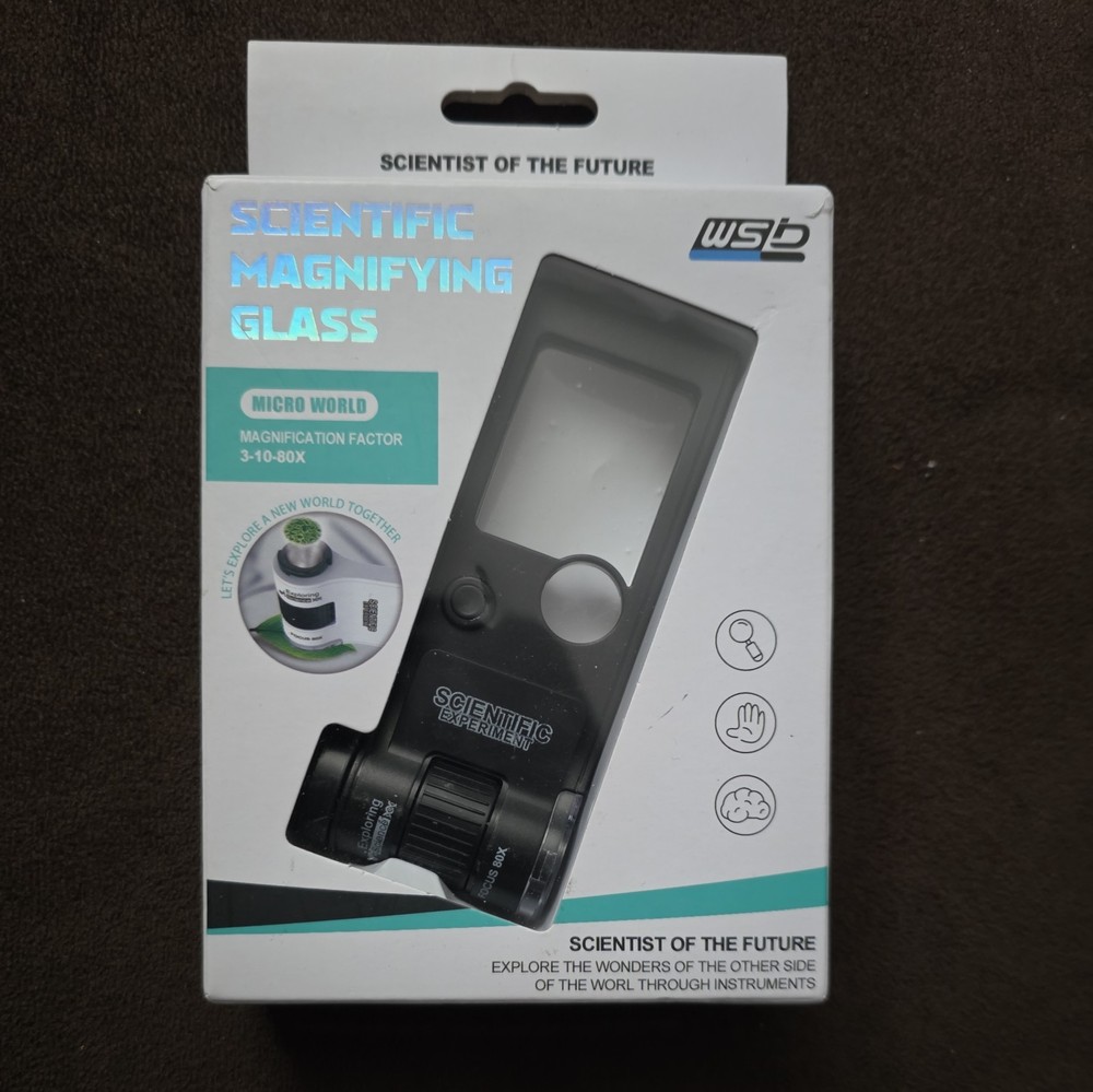 High-Magnification Sharp High-Quality Multi-Functional Portable Magnifying Glass