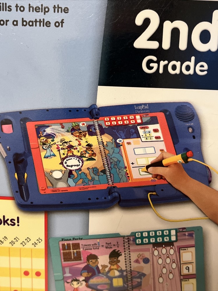 NIP Leap Pad Plus Writing Meet the Band The Algorithmics 2nd Grade Math