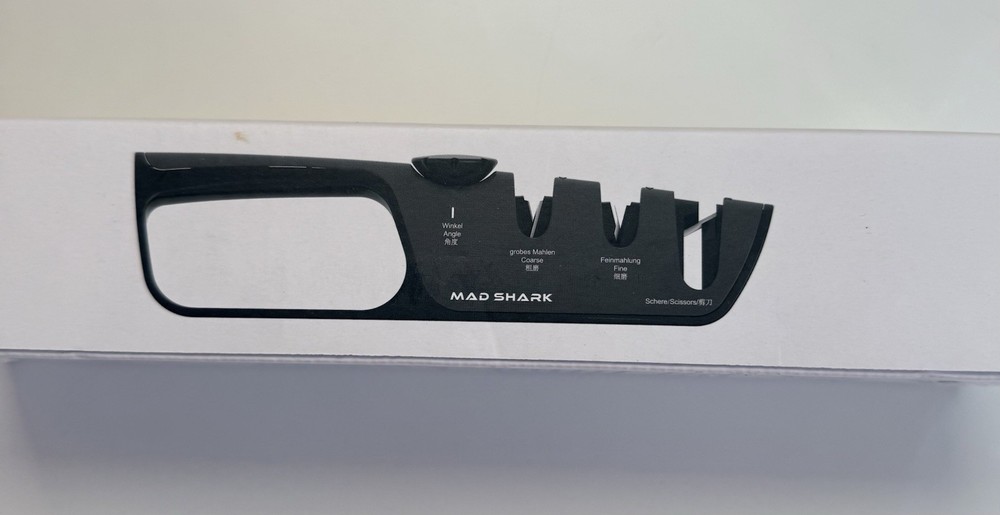 Knife Sharpener Mad Shark Adjustable Korse Fine Scissors Sharpening Kitchen