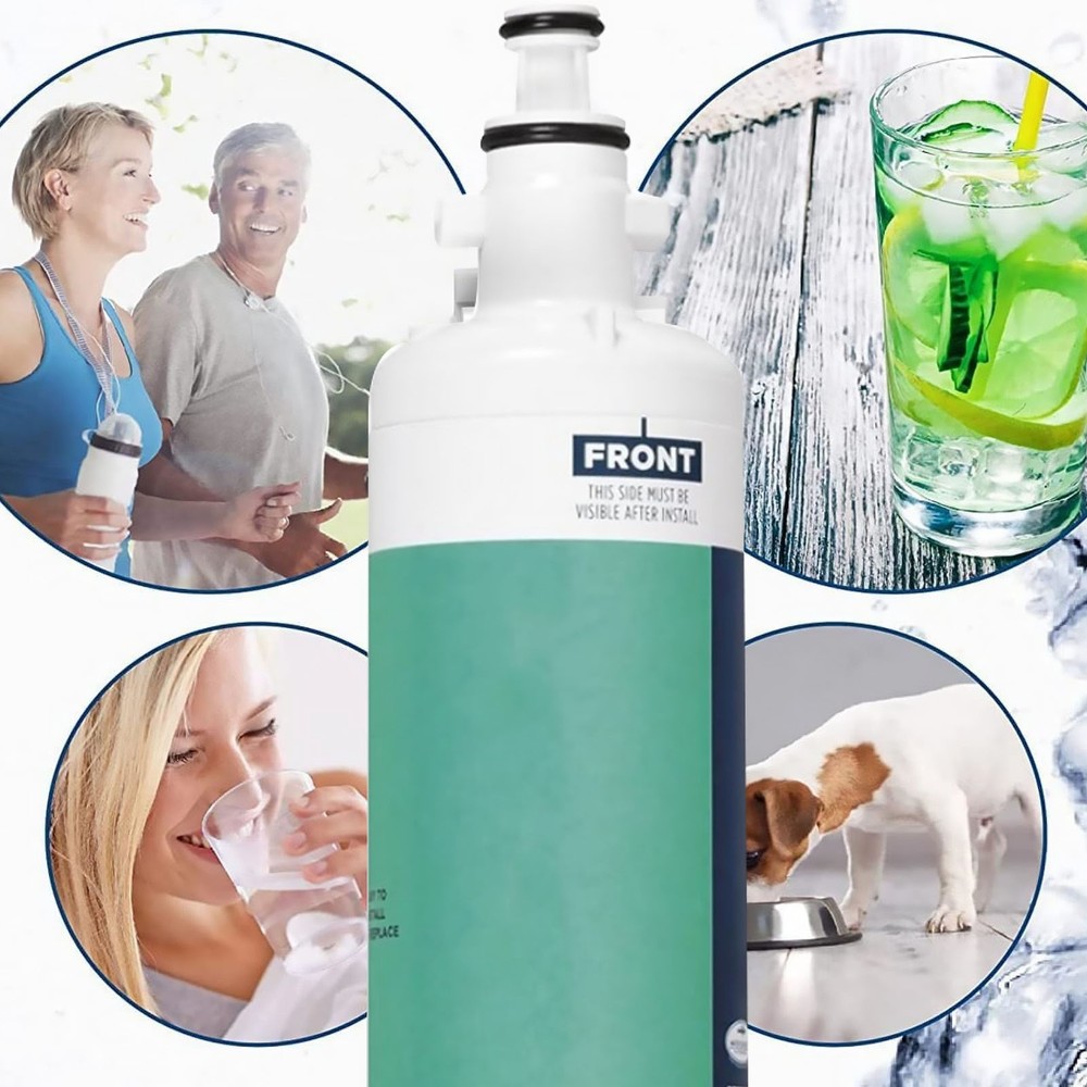 For GE RPWFE Filter Replacement Refrigerator Water Without Chip Material Plastic