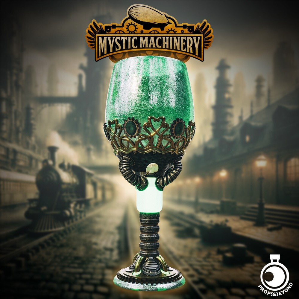 Ether Infusing Cup | 3d Printed | Props&Beyond - Mystic Machinery Steampunk