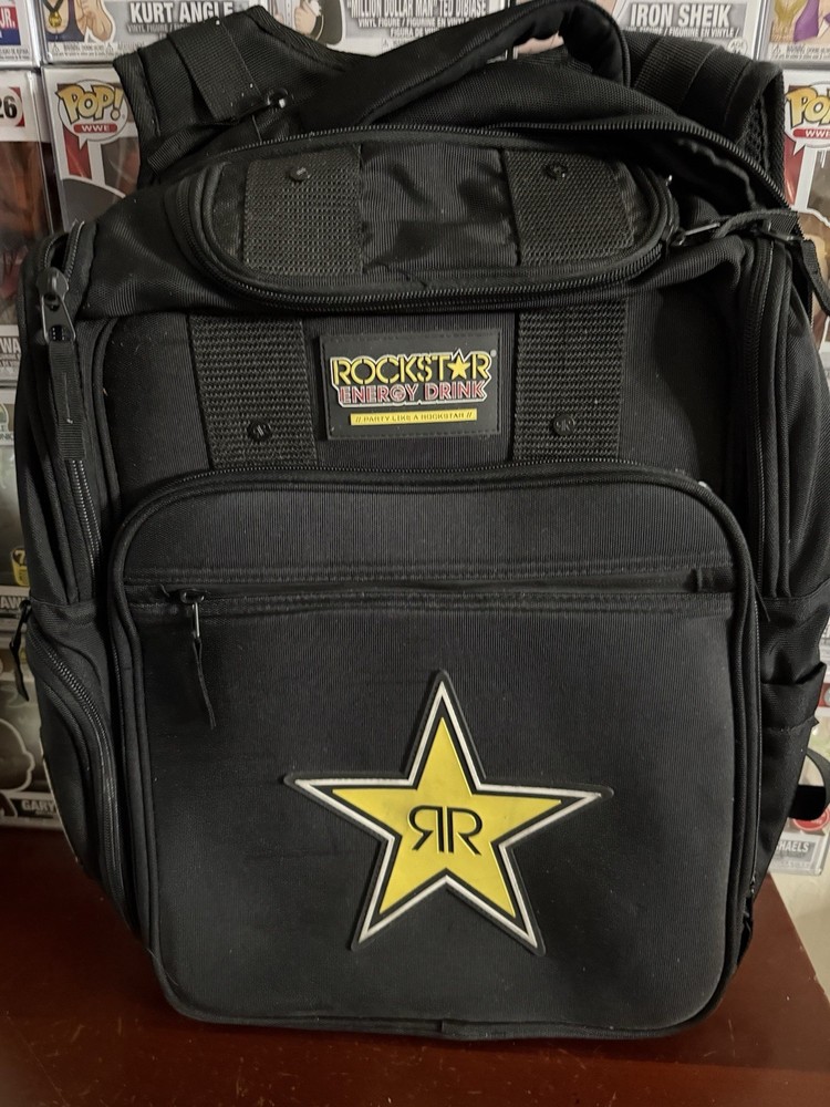Rockstar Energy Drink Black Backpack