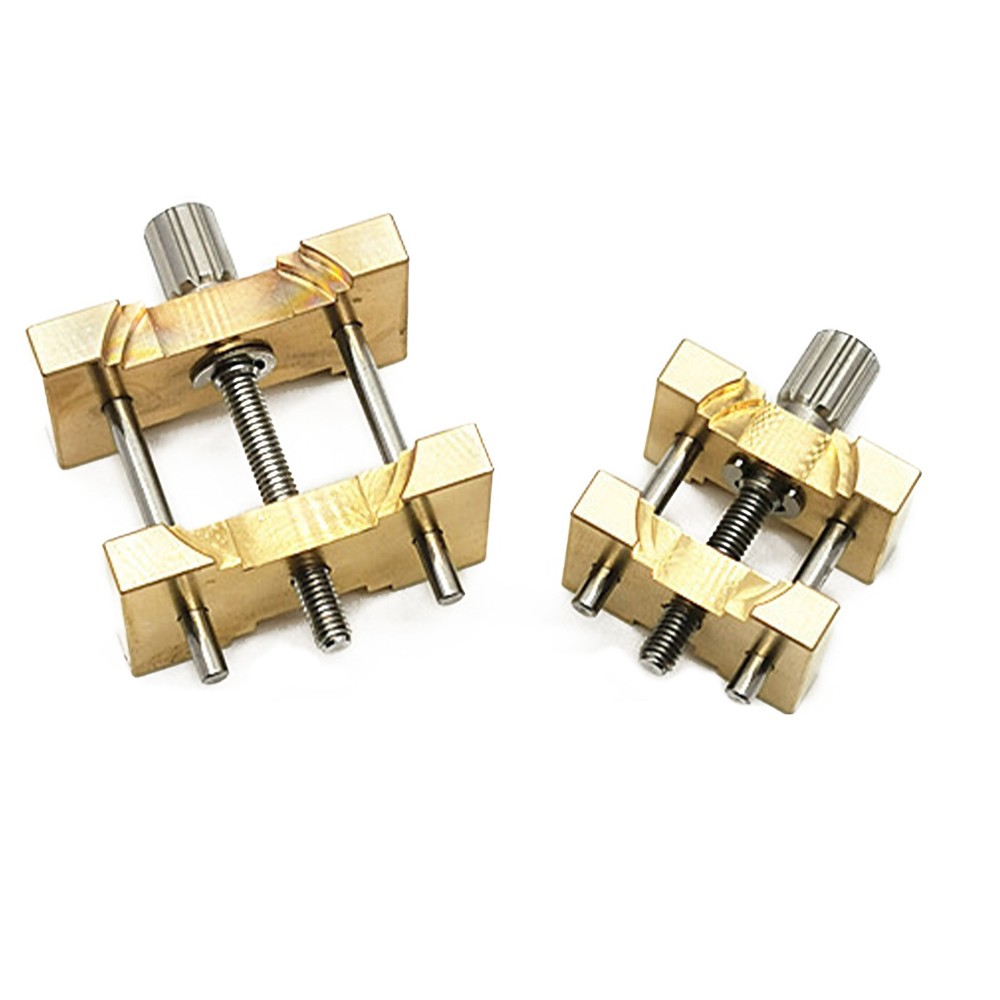 Copper Watch Movement Holder Bracket Support Adjustable Watchmaker Repair Tool
