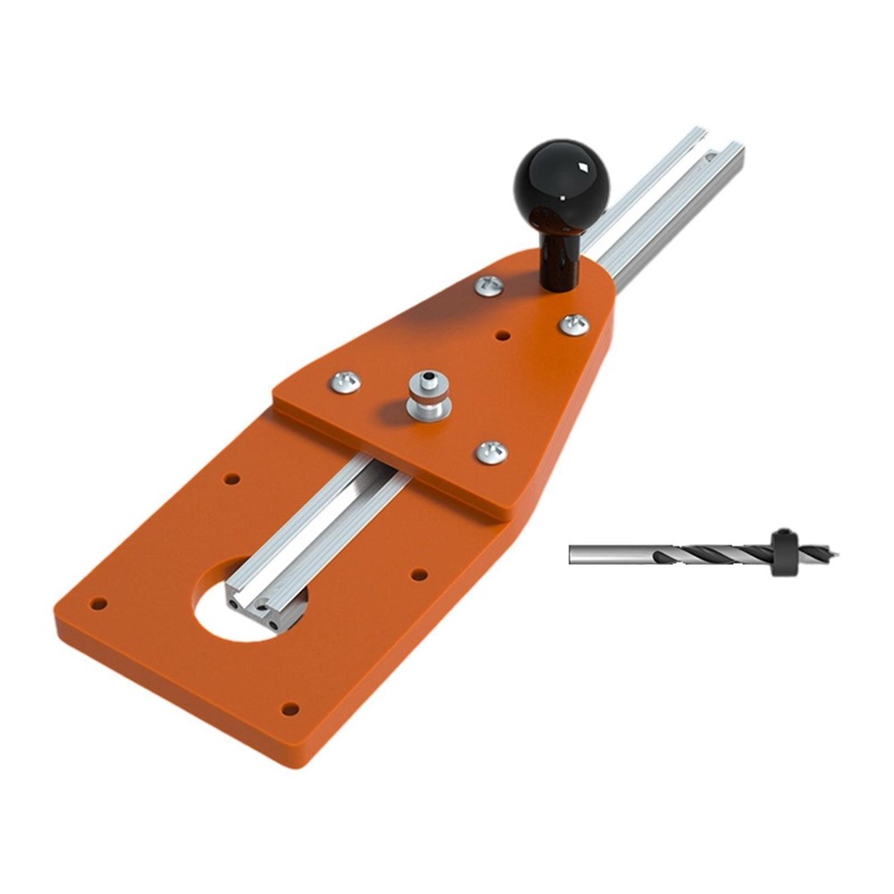 Circle Cutting Jig with Guide Track Trimmer Router Board