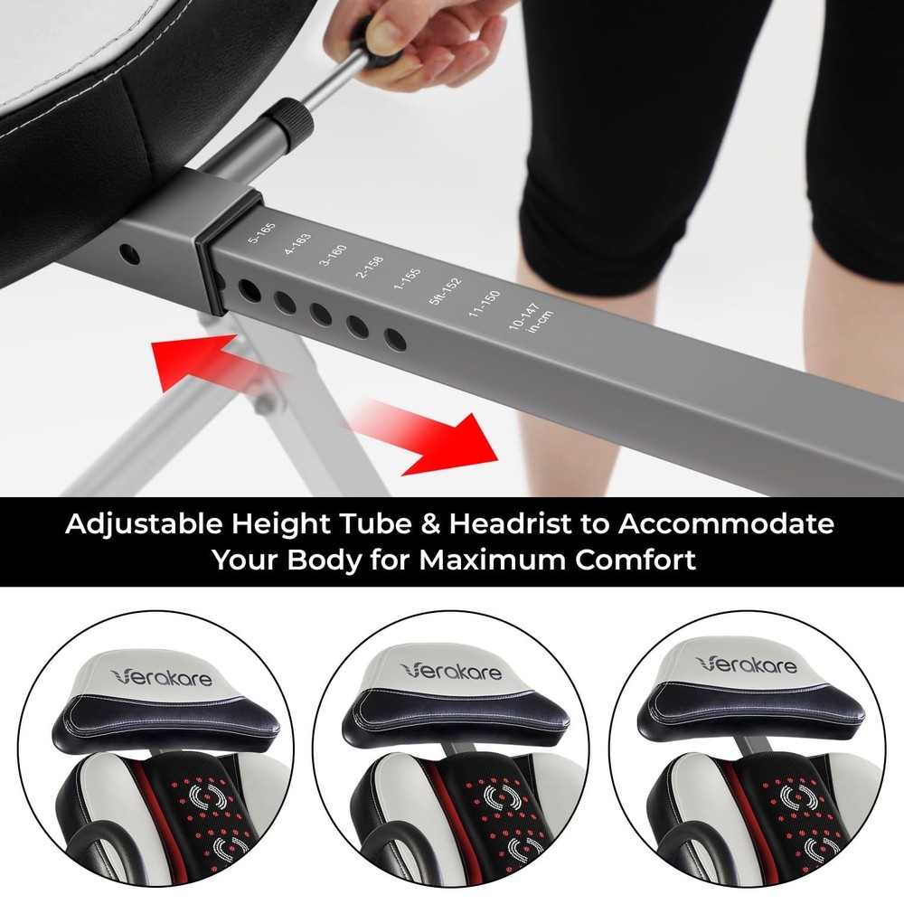 ITM5850 Advanced Heat and Massage Inversion Table