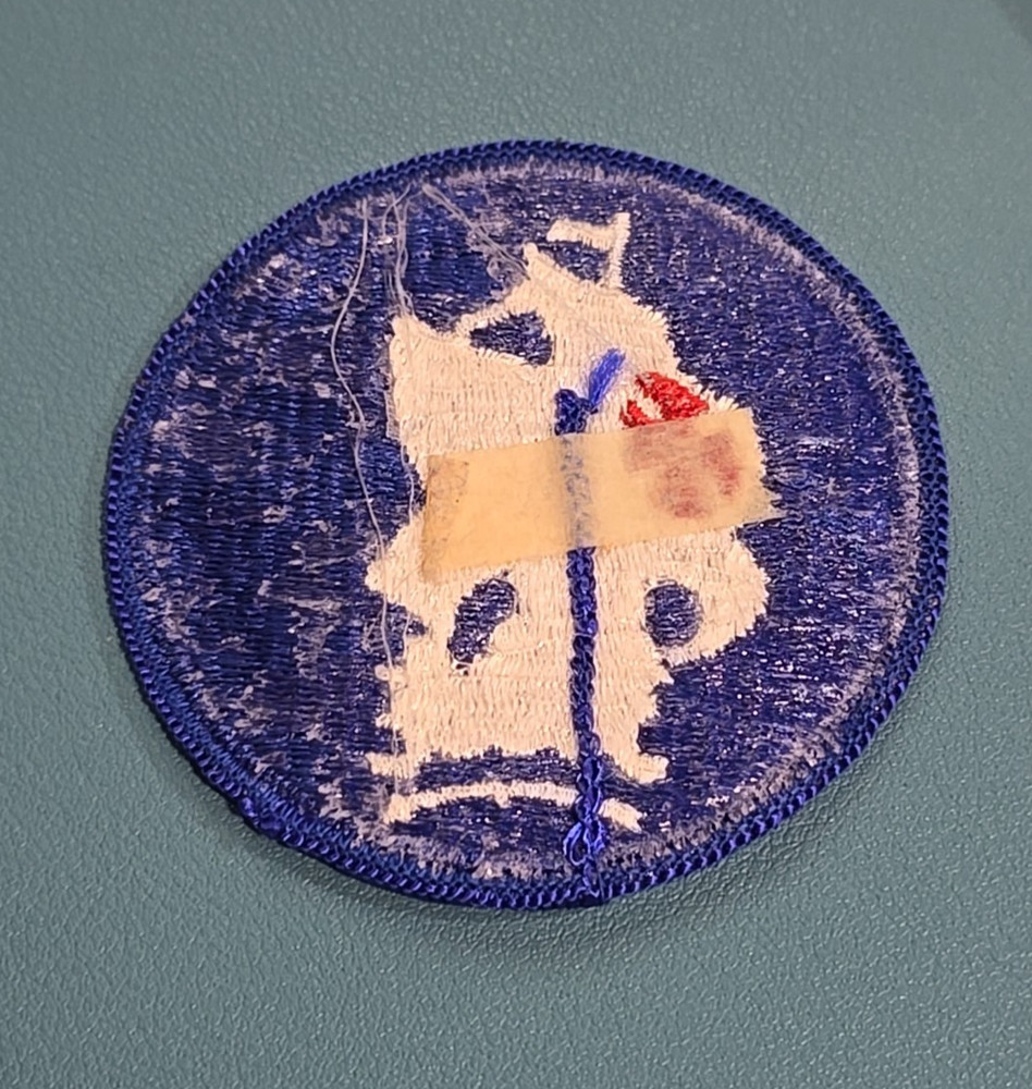 US Army Caribbean Defense Command- Sew/Iron on Back Patch--Original WW-II*