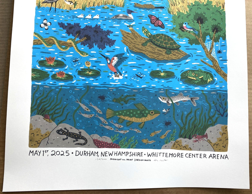 OFFICIAL The Avett Brothers Poster Durham NH May 1st 2025 S/N SIGNED #/200