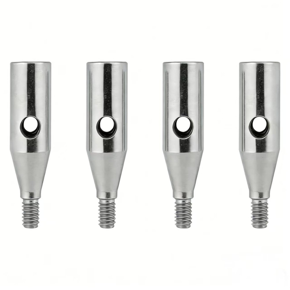 4 Pack Interchangeable Tip Adapter Replacement Part For ChiaoGoo Mini Cable