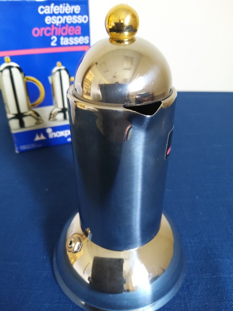 Stainless Inoxpran Espresso Maker 18/10
