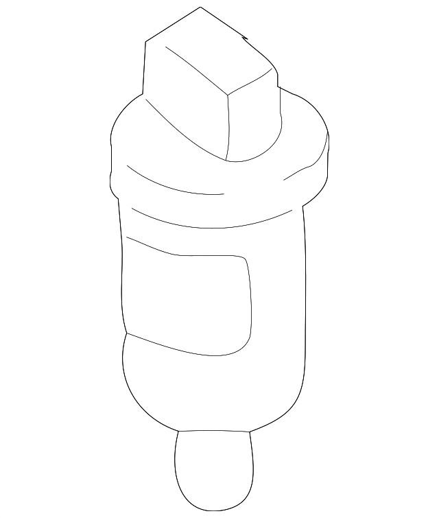 Genuine Volkswagen Pressure Sensor 1K0-959-126-E