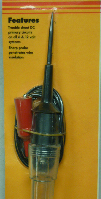 NOS! PLEWS LOW VOLTAGE CIRCUIT TESTER, No. 72-137