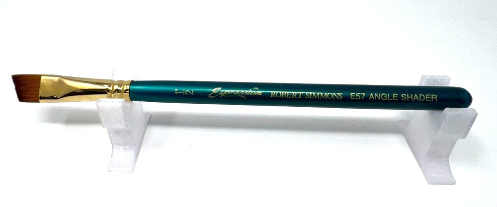 Short Handle 1/2" Expression Robert Simmons E57 ANGLE SHADER