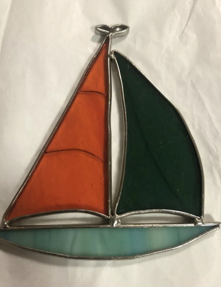 stainglass sailboat - Nautica Style