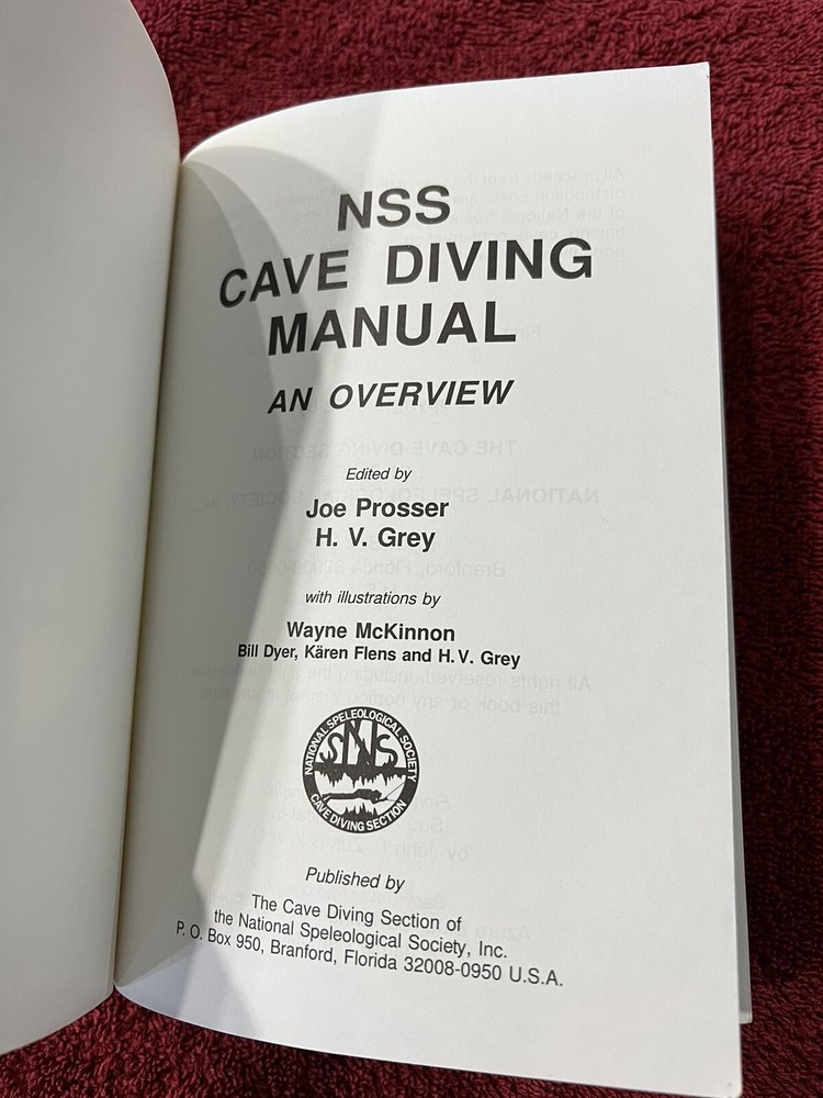 cave Diving NSS MANUAL