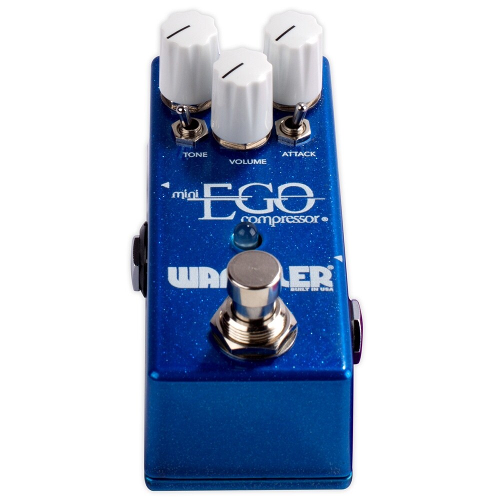 Wampler Mini Ego Compressor Sustain Compression Guitar Effects Pedal True Bypass