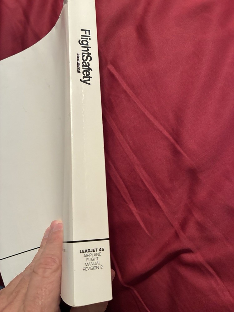 Learjet 45 Airplane Flight Manual Training Manual