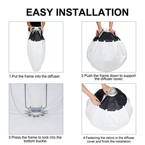 Godox Lantern Softbox 65cm CS-65D 85cm CS-85D Bowens Mount Soft Light Modifier