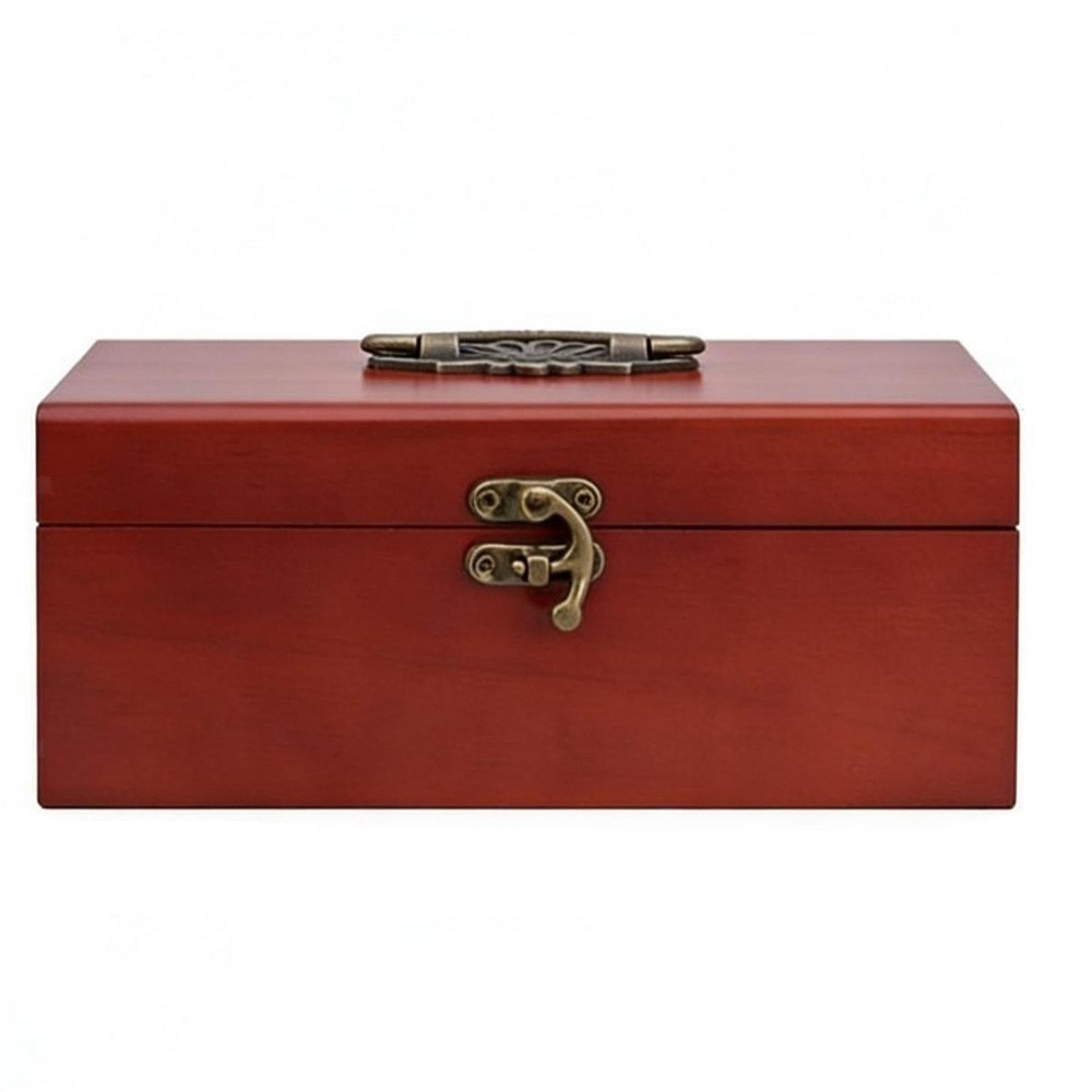 Empty Wooden Sewing Box Needlework Box Sewing Accessories Holder