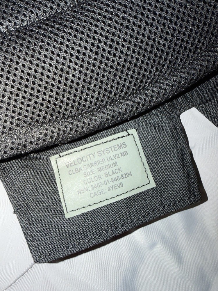 Velocity Systems CLBA ULV Gen 2 MEDIUM WITH SOFT ARMOR CAG 24TH CIA SOF SEAL DEV