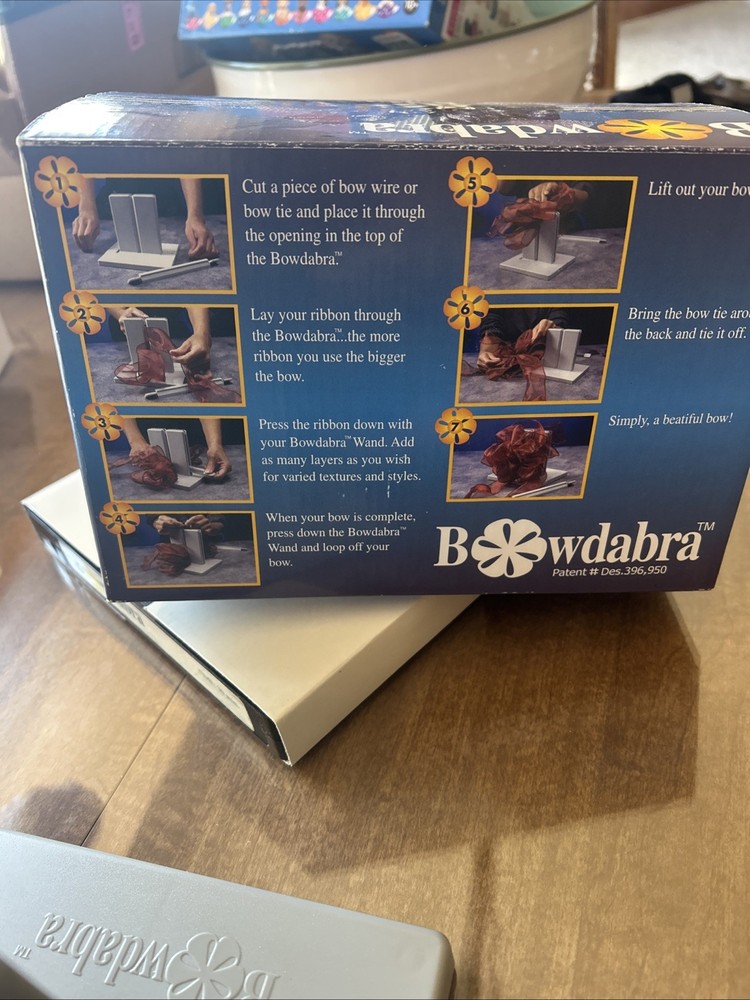 Bowdabra Bow Maker Craft Tool Kit w Box Vintage
