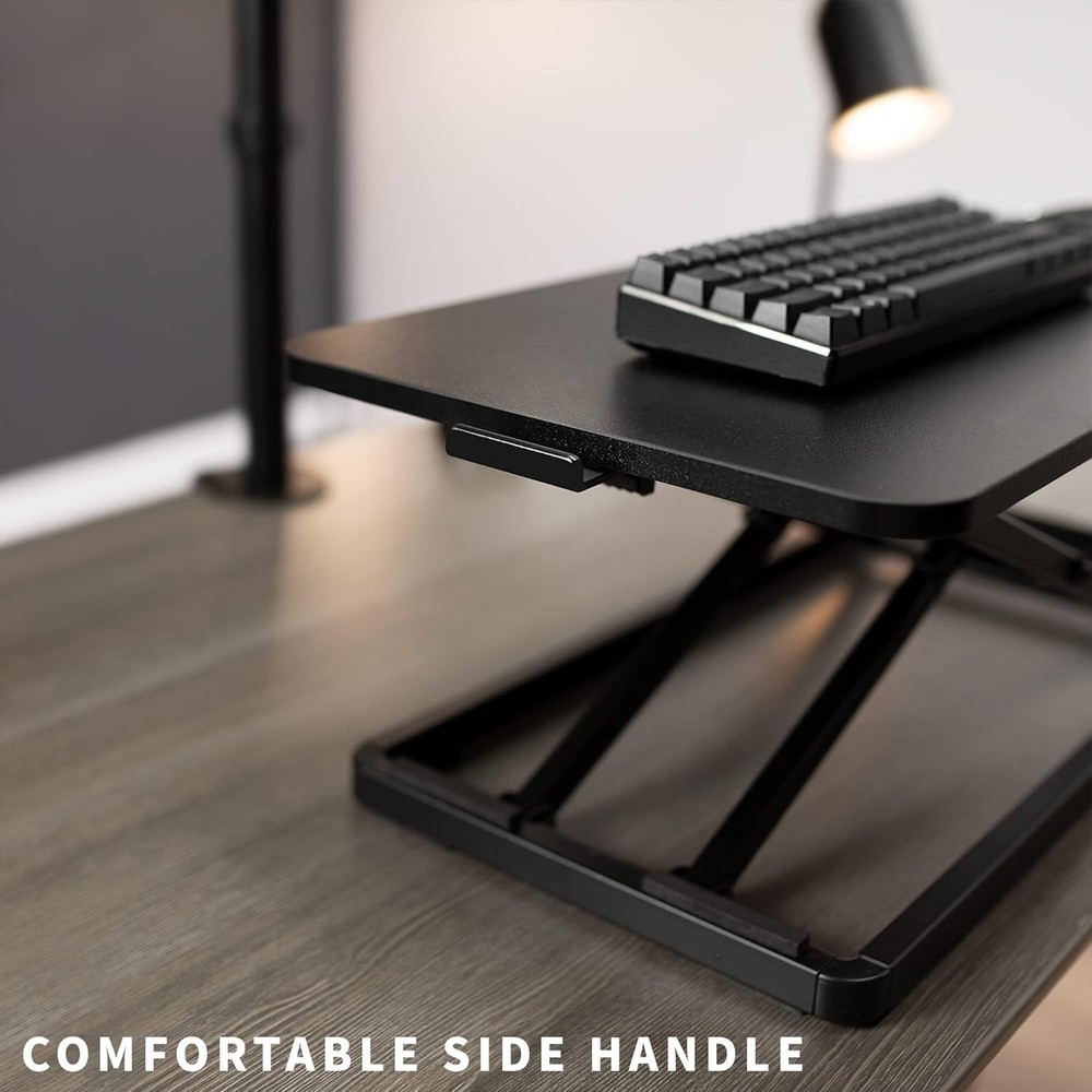 Single Top 24 inch Scissors Lift Keyboard & Mouse Riser Height Adjustable Laptop