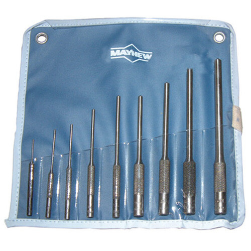 Mayhew Tools 62252 Pilot Punch Set, 9 Pieces