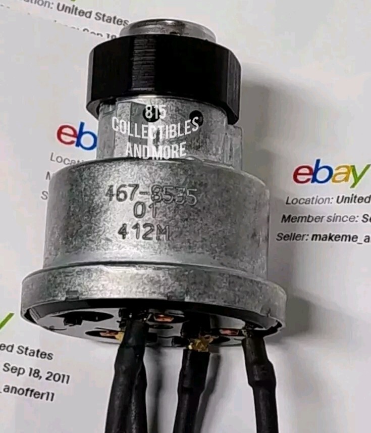 CATERPILLAR CAT KEY START SWITCH 467-8535, 4678535
