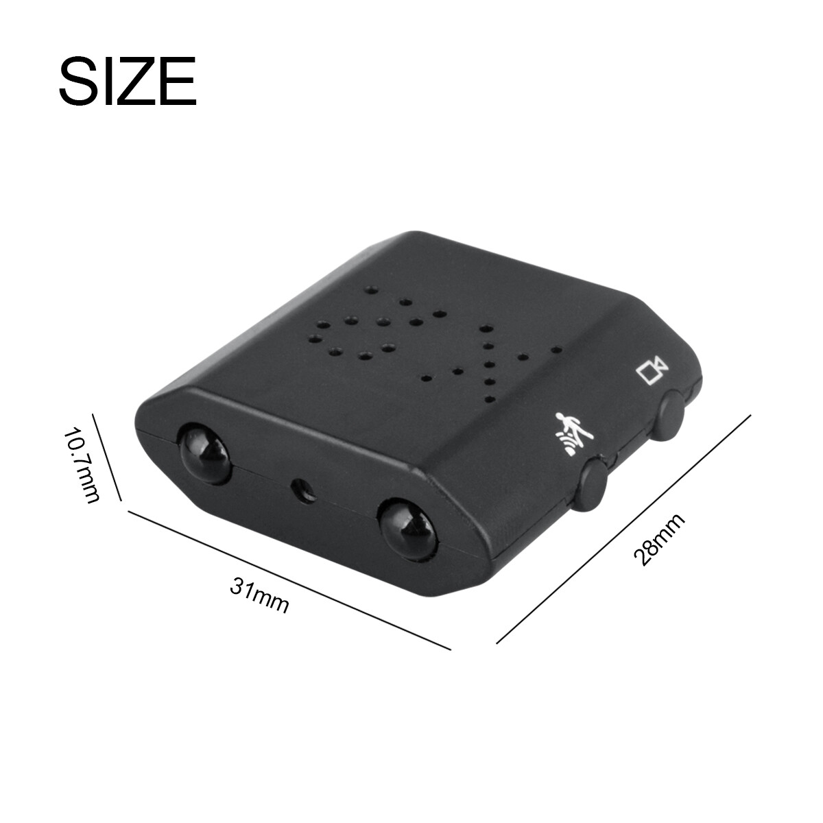 1080P HD Mini Camera Motion Detection Camcorder Night Vision Home Security Cam