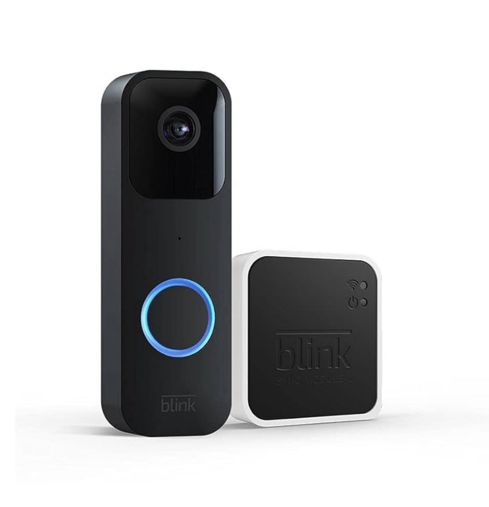 Blink Video Doorbell - Black (Standalone)