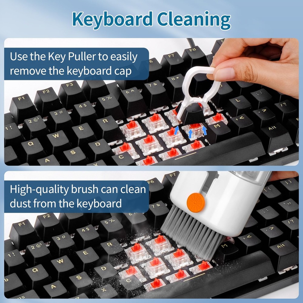 Ultimate Keyboard Cleaner Kit MultiFunction Laptop & Tech Cleaning Tools