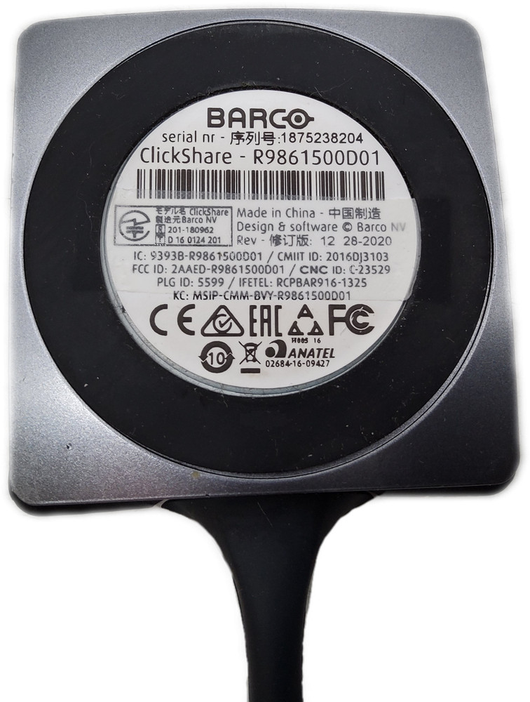 ClickShare CSE-200+ Video Conferencing Base Unit w/ 2 Clickshare buttons