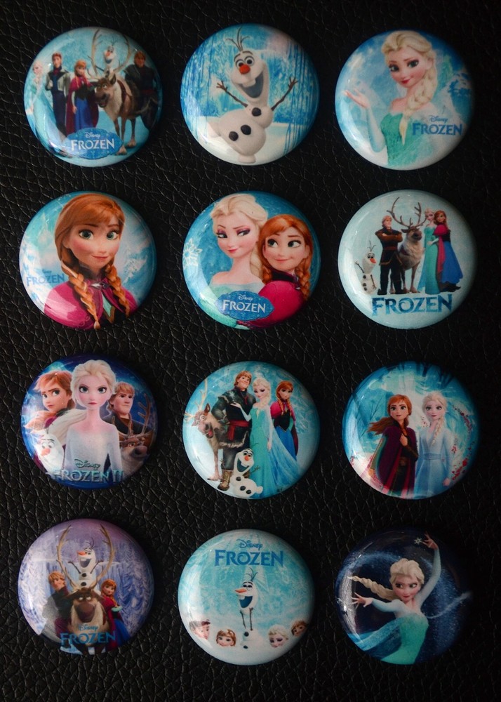 Disney Frozen - 1" Pinback Buttons