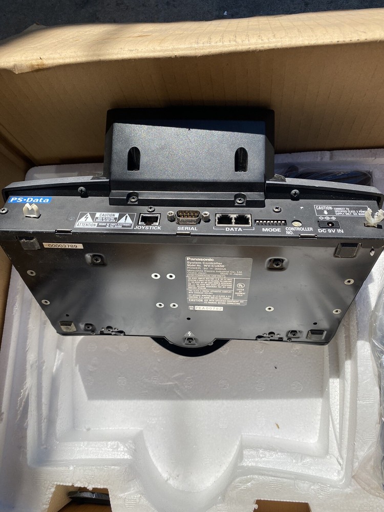 Panasonic Security System Controller - WV-CU650 Keyboard, Joystick