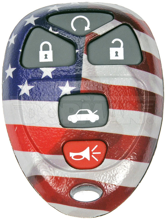 Keyless Remote Case American Flag for Buick 2012-05