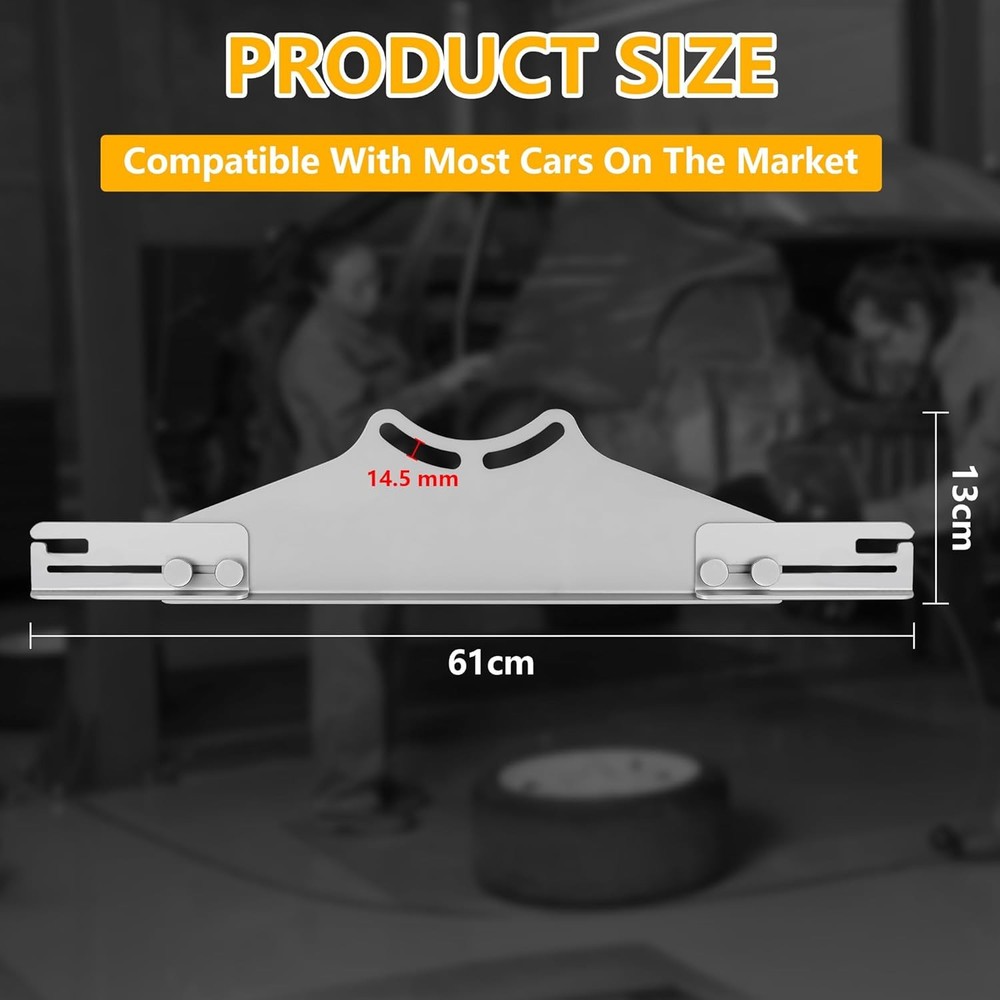 2 PCS Toe Alignment Tool Toe Plates Wheel Alignment Tool W/Tape Measures NEW