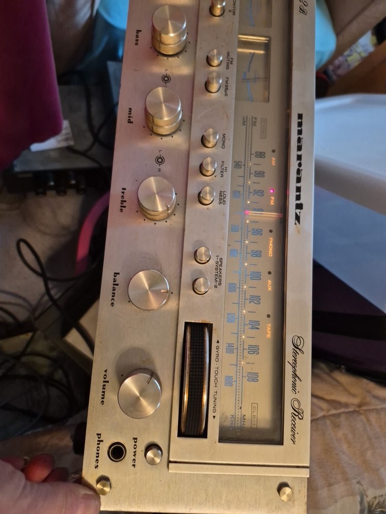 Marantz Model 2252B Vintage Stereo Receiver Read Description