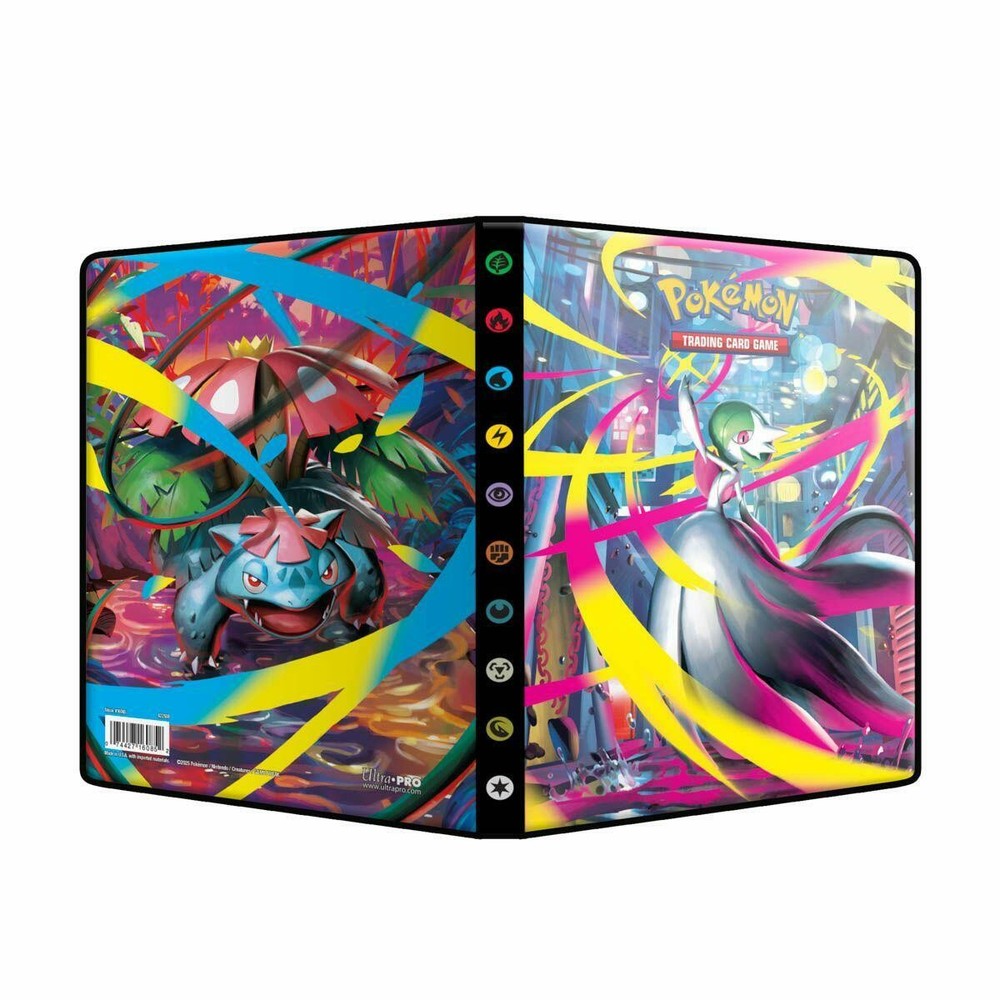 Mega Evolution 4-Pocket Portfolio for Pokemon