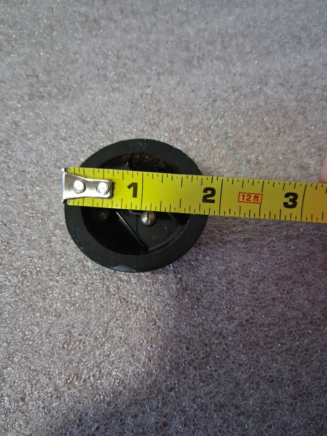 Vtg Bakelite On Off Temperature Control Knob GE Roaster 123C19 Replacement Part